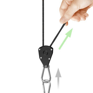 Lampen Jo-Jos/ Lampenaufhängung/ Seilzuratschen